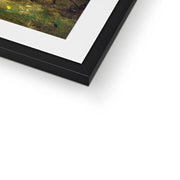 Girl Picking Apple Blossoms  Framed & Mounted Print