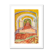 Corridor in the Asylum Framed & Mounted Print