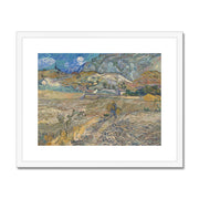 Landscape at Saint-Rémy Framed & Mounted Print