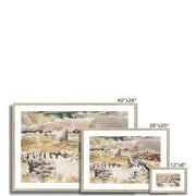 Oxfordshire Landscape Framed & Mounted Print
