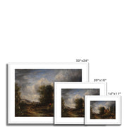 The Valley Farm Framed & Mounted Print