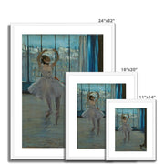 Dancer in Front of the Window Framed & Mounted Print