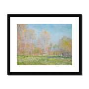 Spring in Giverny Framed & Mounted Print