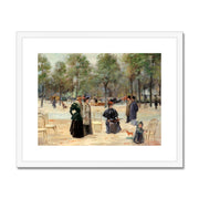 To the Champs Elysees Framed & Mounted Print