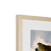 Pink and White Flowers in a Vase Framed & Mounted Print