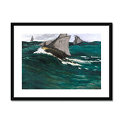 The Green Wave Framed & Mounted Print