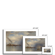 Storm King on the Hudson Framed & Mounted Print