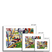 Décor Plat Framed & Mounted Print