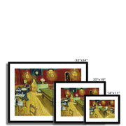 Le café de nuit (The Night Café) (1888) Framed & Mounted Print