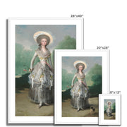 The Marquesa de Pontejos Framed & Mounted Print