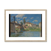 The Bridge at Villeneuve-la-Garenne Framed & Mounted Print