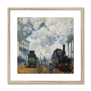 Arrival of the Normandy Train Framed & Mounted Print