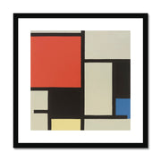 Composition Framed & Mounted Print
