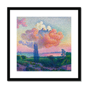 The Pink Cloud Framed & Mounted Print