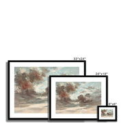 Cloud Study, Stormy Sunset Framed & Mounted Print