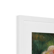 Two Girls Reading Framed & Mounted Print