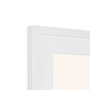 Key Blue (from series, the Mathematical Basis of the Arts) Framed & Mounted Print