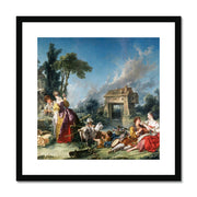 The Fountain of Love Framed & Mounted Print