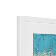 Orchard Bordered by Cypresses Framed & Mounted Print