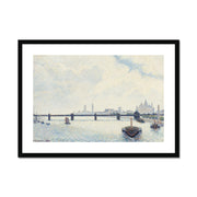 Charing Cross Bridge, London Framed & Mounted Print
