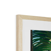 Fight between a Tiger and a Buffalo Framed & Mounted Print