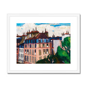 Rooftops, Paris Framed & Mounted Print