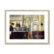 Bon Bock Cafe Framed & Mounted Print