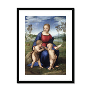 Madonna of the Goldfinch Framed & Mounted Print