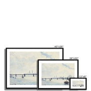 Charing Cross Bridge, London Framed & Mounted Print