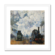 Arrival of the Normandy Train Framed & Mounted Print