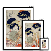 Chojiya Hinazuru Hinamatsu Framed & Mounted Print