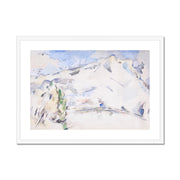 Mont Sainte-Victoire (La Montagne Sainte-Victoire) 1 Framed & Mounted Print