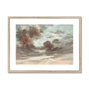 Cloud Study, Stormy Sunset Framed & Mounted Print