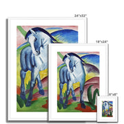 Blue Horse I Framed & Mounted Print