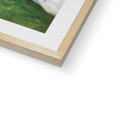 Two Girls on a Lawn Framed & Mounted Print