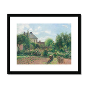 The Artist's Garden at Eragny Framed & Mounted Print