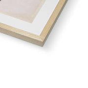 Woman Combing Her Hair Framed & Mounted Print