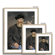 The Smoker Framed & Mounted Print