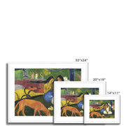 Arearea Framed & Mounted Print