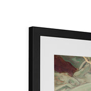 Study for the Museum of Fine Arts, Boston, Murals: Orestes and the Furies Framed & Mounted Print