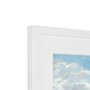 The River Oise near Pontoise Framed & Mounted Print