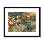 Four Dancers Framed & Mounted Print