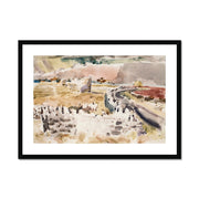 Oxfordshire Landscape Framed & Mounted Print