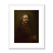 Self Portrait at the Age of 63 Framed & Mounted Print