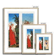The four seasons Framed & Mounted Print