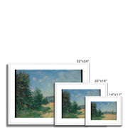 Sahurs Meadows in Morning Sun Framed & Mounted Print