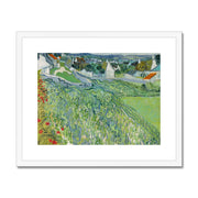 Vineyards at Auvers Framed & Mounted Print