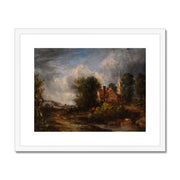 The Valley Farm Framed & Mounted Print