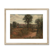 Lane near Dedham Framed & Mounted Print