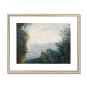 The Auvers Valley on the Oise River Framed & Mounted Print